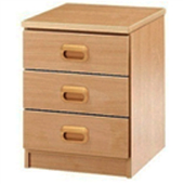 Three Large Drawer Unit